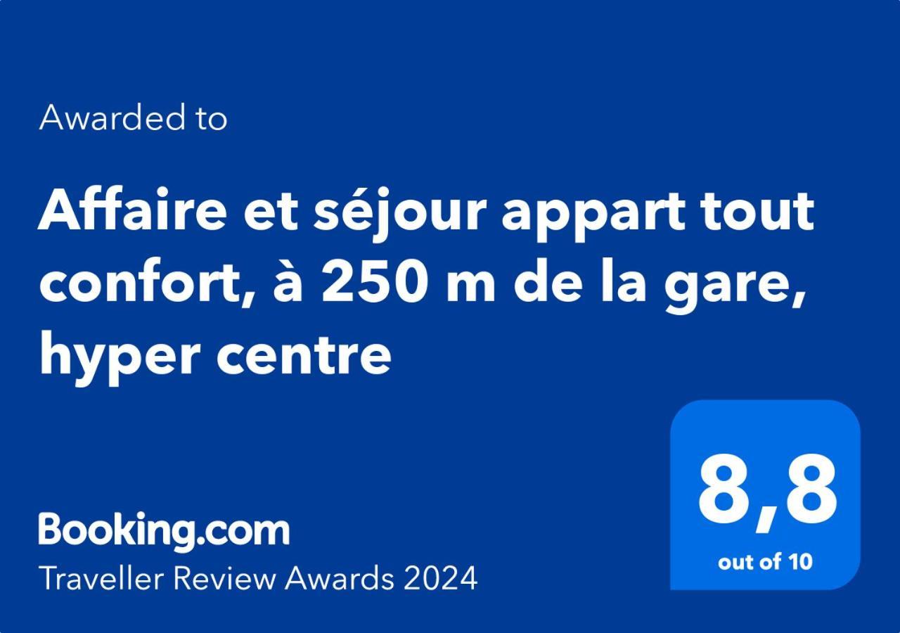Appartement Avec Balcon A 250 M De La Gare, Hyper Centre Tours Bagian luar foto